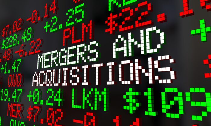 Mergers and acquisitions on the stock market